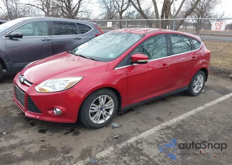 2012 Ford Focus Sel из США, поврежденный, VIN 1FAHP3M21CL479260